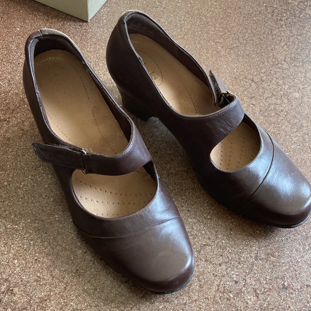 Clarks heeled Mary Jane